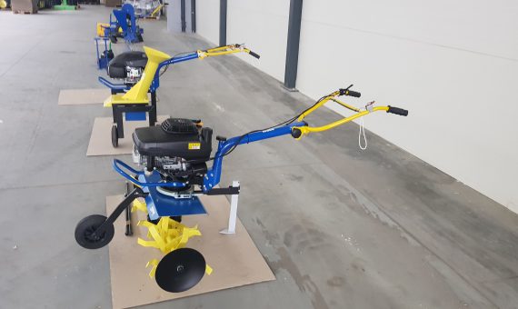 Rotačný kyprič a Drvič záhradného odpadu