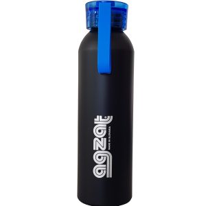 aluminium black bottle